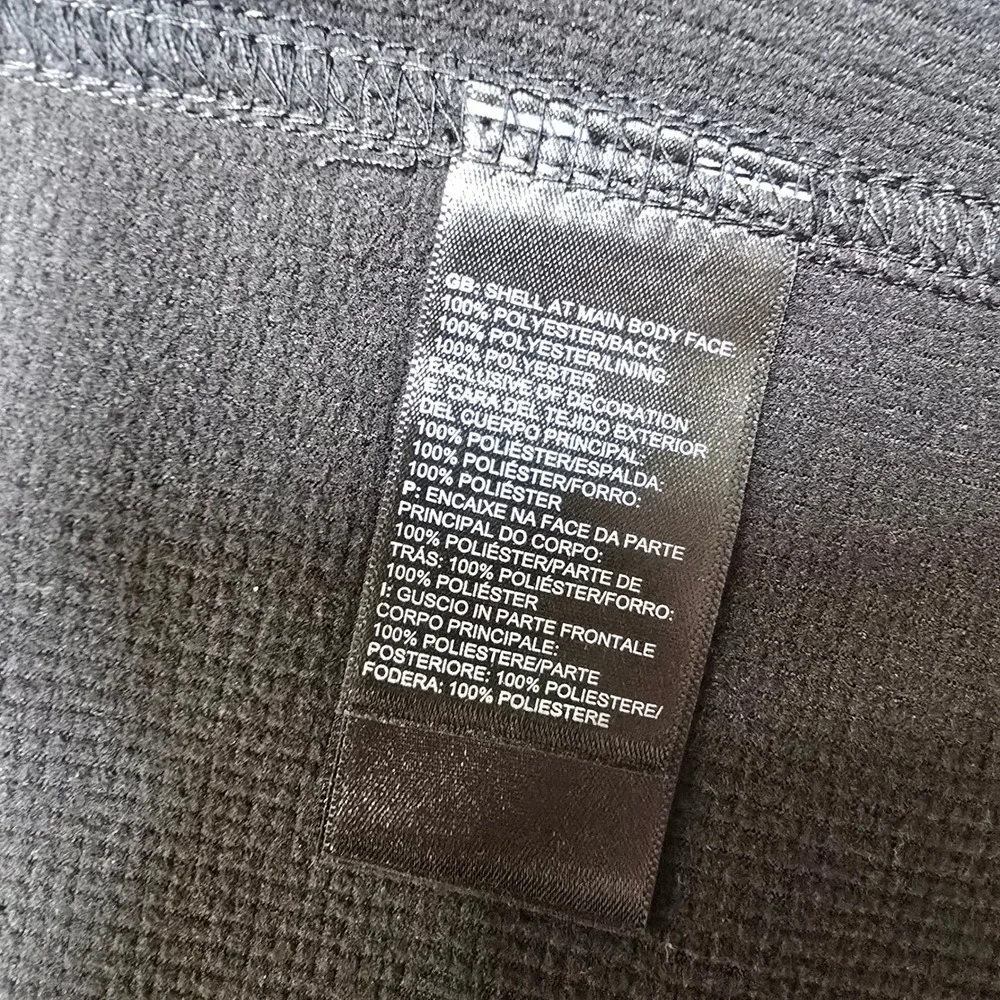 The North Face WindWall Jacket Mens XL Gray Soft Shell Windbreaker Co.‎ Logo